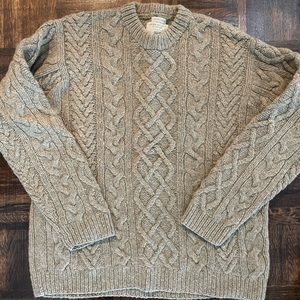 Vintage American Eagle men’s fisherman’s sweater, medium